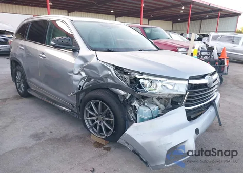 2016 Toyota Highlander Limited/Ltd Platinum из США, поврежденный, VIN 5TDYKRFH7GS138723